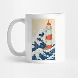 Big Wave vs. tower Mug